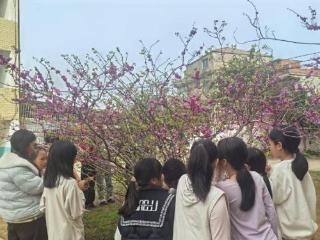 余干县新生学校开展紫荆花主题研学实践活动