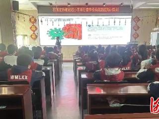 石家庄市维明路小学开展春季常见传染病防控讲座