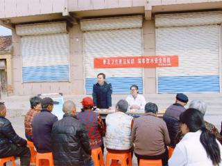 惠民县麻店镇：普法宣传进社区，筑牢饮水安全防线