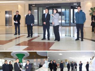 青岛西海岸新区人大主要领导调研辛安街道辖区重点企业
