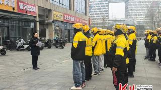 守护食品安全 石家庄高新区完善外卖骑手监督员机制