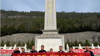 “缅怀革命先烈、传承红色精神”——中建二局枣庄科达利项目开展清明祭扫活动