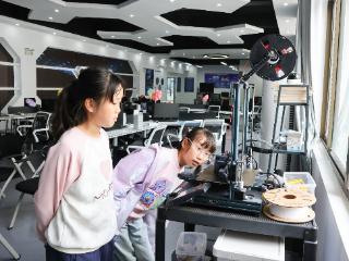 无锡职大：春假校园开放活动让孩子们乐趣“爆表”