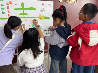 车坊社区开展“听风拾趣，纸鸢飞天”主题活动