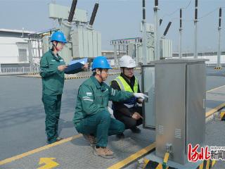 雄商高铁河北段全线送电