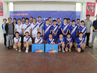 莒南县第五小学男排女排双双问鼎2026年全县“体育彩票杯”中小学生排球联赛