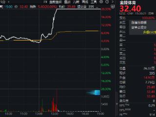 “城超”扎堆揭幕！金陵体育，直线“20CM”涨停