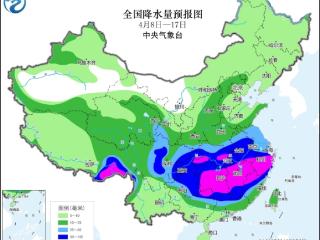 中央气象台：未来十天南方地区多降雨和强对流天气