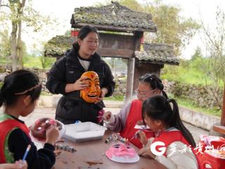 “春假”寻春 务川小学生邂逅“非遗”与美好