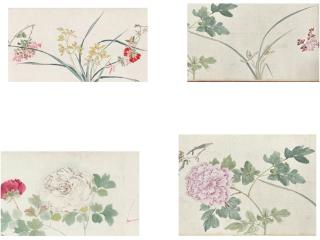 画派肇始百代流芳 ——周之冕《群卉争妍图》艺术赏析