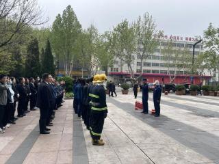 筑牢安全防线，共建平安社区——济宁市任城区阜桥街道浣笔泉社区开展写字楼消防应急疏散演练