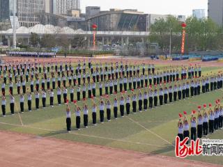 石家庄高新区第二十八届中小学生田径运动会举办