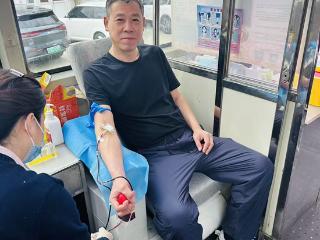 石家庄市长安区桃园镇组织开展无偿献血活动