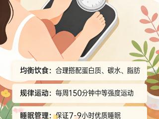 科普海报 | 科学减重避坑指南来了！