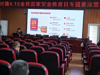 临沭县大兴镇组织开展4·15全民国家安全教育日普法宣讲活动