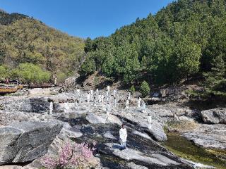 春日彩石溪 八段锦、中华鼓国风表演