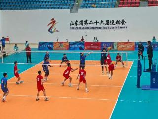 淄博十中获省运会排球预赛（男子乙组）季军