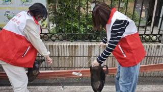 济宁市任城区仙营街道东红庙社区开展“春日拾趣净家园 捡跑同行倡文明”公益捡跑活动