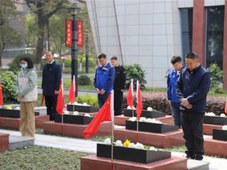 中交一航局二公司各基层项目开展清明活动