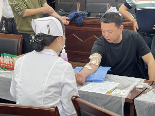 无偿献血暖人心，水务担当践使命