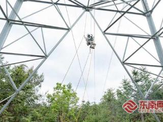 国网龙岩供电公司：“小飞侠”空中带电作业 用户全程零感知