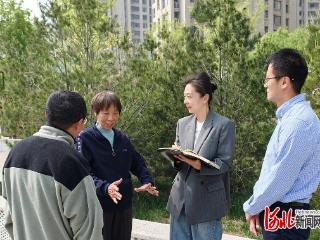 人大代表履职记｜石家庄市人大代表张茜：建好口袋公园，构筑家门口的“小幸福”