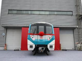 杭州地铁首列全自动运行电客车正式下线 将在杭州地铁12号线投入使用