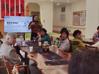 澜溪社区举办中医健康养身茶话会