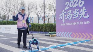 能出门、会思考、能导盲:高德公开全球首款开放环境全自主具身机器人“途途”来了