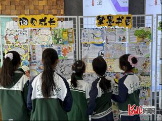 石家庄市东风小学读书节开幕，“书海淘宝”首日漂流图书3000册