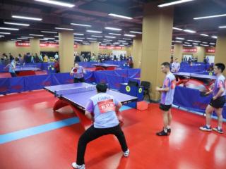 长春市第四届“幸福汇”职工运动会乒乓球比赛今日开赛