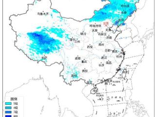 大风蓝色预警：内蒙古新疆等7省区阵风可达8至9级