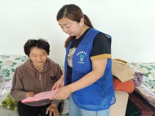 济宁市任城区二十里铺街道前寺村开展“健康进网络 关爱暖人心”志愿服务活动