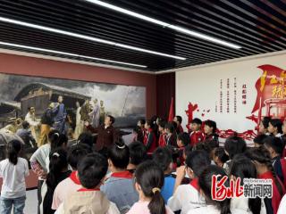 深泽县留村中心校200多名师生开展主题研学活动