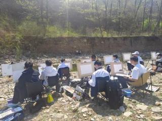 淄博市博山区实验中学：青州寻韵 绘美乡间