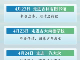 海报丨2026“书香吉林”阅读季启动 “阅读七进”进行时