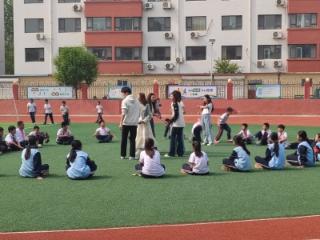 山东青年政治学院大学生走进淄博高青县常家中心小学开展综合实践活动