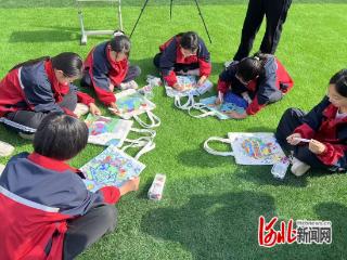 无极县开展世界地球日科普宣传进校园活动