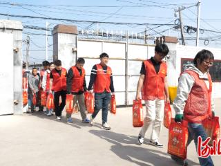 唐山高新区社会组织开展爱心捐赠活动