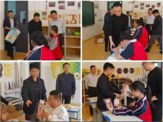 红星美凯龙聊城分公司走进东昌府区特教中心开展慰问活动