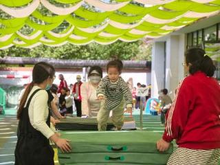 淄博市淄川区柳泉幼儿园：阳光体能大循环 柳泉萌娃展风采