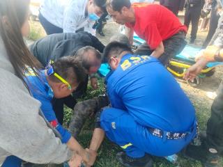 无人机升空 蚌埠空地联动找回32小时走失老人