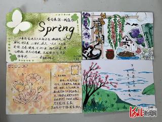 石家庄市第二十八中学举行“世界读书日主题实践”作品展