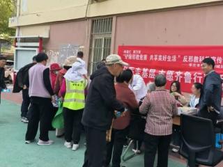 安全护民生 健康进社区｜薛城区中医院中医义诊走进珠江社区