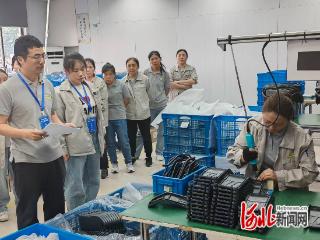 邢台市平乡县举办职工组装技能竞赛