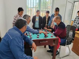 济宁市任城区喻屯镇彭庄村举办“以棋会友 棋乐无穷”象棋活动