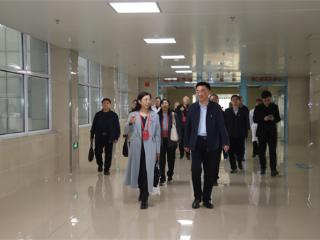 阳信县人大医疗保障工作调研组到阳信县中医医院调研指导
