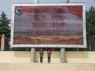 临沂第六中学太原路校区小学部举行主题升旗仪式暨第二届校园主题阅读活动启动仪式