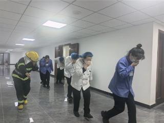 以练筑防 以训强能！中交一航局二公司胡家山基地开展消防安全综合应急演练