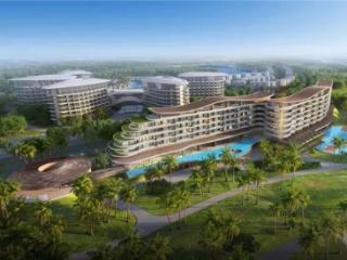 白沙湾国际疗愈度假酒店项目桩基施工完成